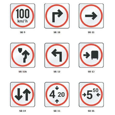 SEÑALAMIENTO RESTRICTIVA